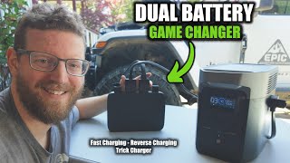 STOP INSTALLING DUAL BATTERIES AND TRY THIS! Ecoflow 3 in 1 Alternator Charger