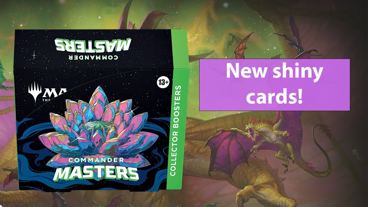 Commander Masters Collectors Box opening | Box 1 | MTG | - YouTube