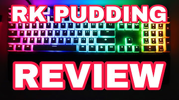 RK Royal Kludge Pudding Keycaps UNBOXING & REVIEW!