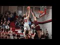 Monster slam dunk north clays logan fleener throws it down against dieterich in regionals 