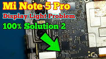 Mi Redmi Note 5 Pro | Display Light Problem | Lcd Light Problem | 100% Solution 2 | Prime Telecom |