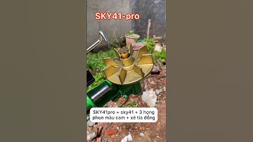 #becSKY41pro có bánh răng đồng và 9 họng phun chuyên tưới cà phê #bectuoibacthao