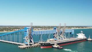 Flight Out To Kwinana Grain Terminal DJI Air 2S