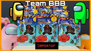 New Among Us Series 2 Keychains Sus Crew Mates Mini Figures Unboxing Gamer Collectibles Impostor