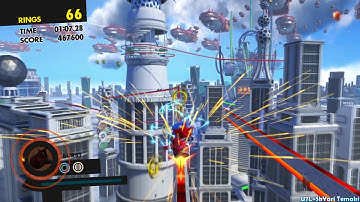 Sonic Forces - Stage 24 - Metropolis: Null Space - S-Rank (Burst)