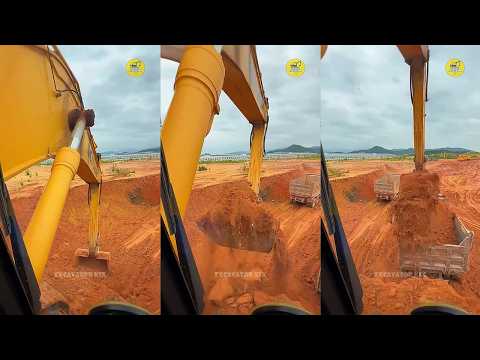 How To Excavators Load Soil Onto Trucks Professionally P1653
