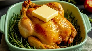 🎄Ich hatte noch nie ein Hähnchen in solch köstlicher Sauce! Einfaches Festessen-Rezept!