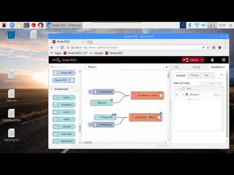 Node-Red : Shutdown Command in Raspberry Pi
