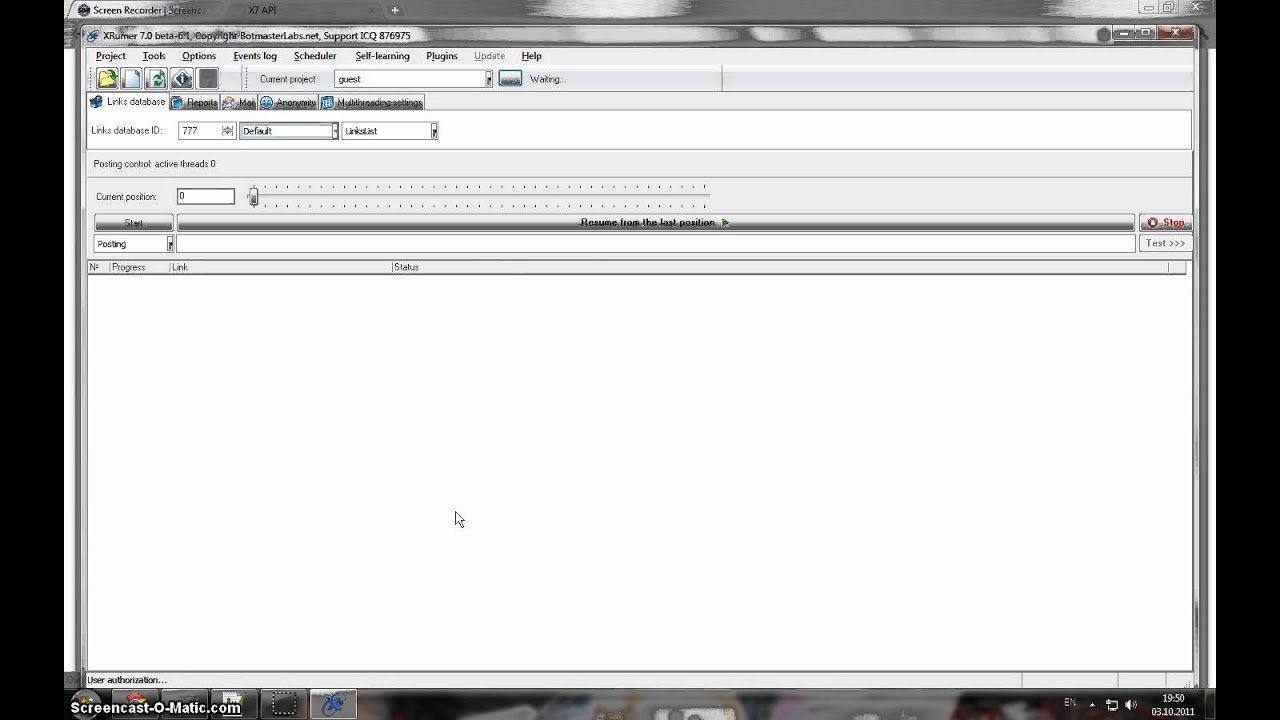 Xrumer 7 API (ENG) - YouTube