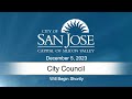 Dec 5 2023   city council