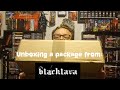 Unboxing a package from black lava entertainment  january 2023