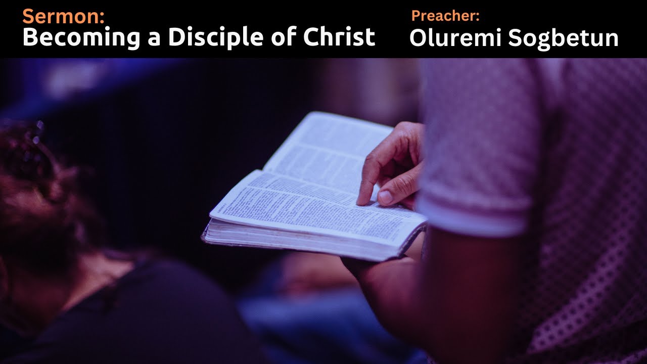 Becoming a Disciple of Christ - YouTube