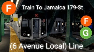 (F) Train From Church Av To Jamaica 179-St | Roblox