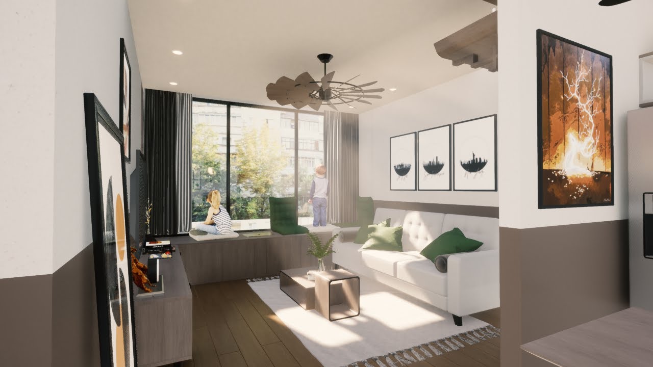 Twinmotion 2020.2 - rotate ceiling fan in interior scene tips and tricks