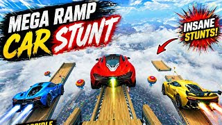 Superhero Car Stunt Game 🚀 Crazy Mega Ramp Gameplay 2026 screenshot 3