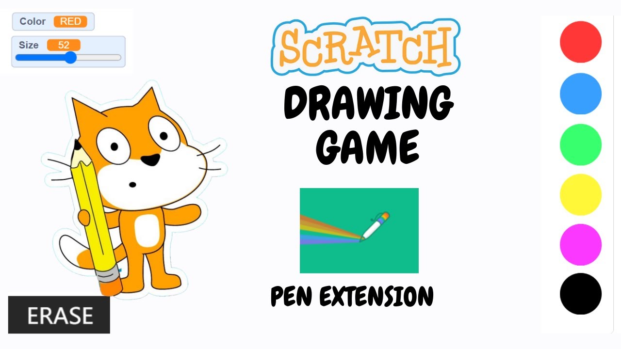 Adding the Pen Extension - CoderDojo TC Scratch