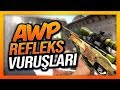 AWP İLE REFLEKS VURUŞLAR ! CS:GO REKABETÇİ MAÇI