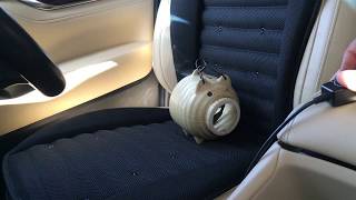 カーシート用 送風空調クッションで暑い夏を快適に！　レビュー