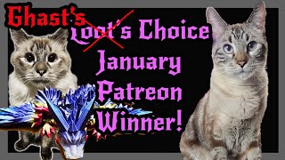 Loots Choice January Gem Dragon giveaway; Handmade by Wisdom Check Creations (Storm)
