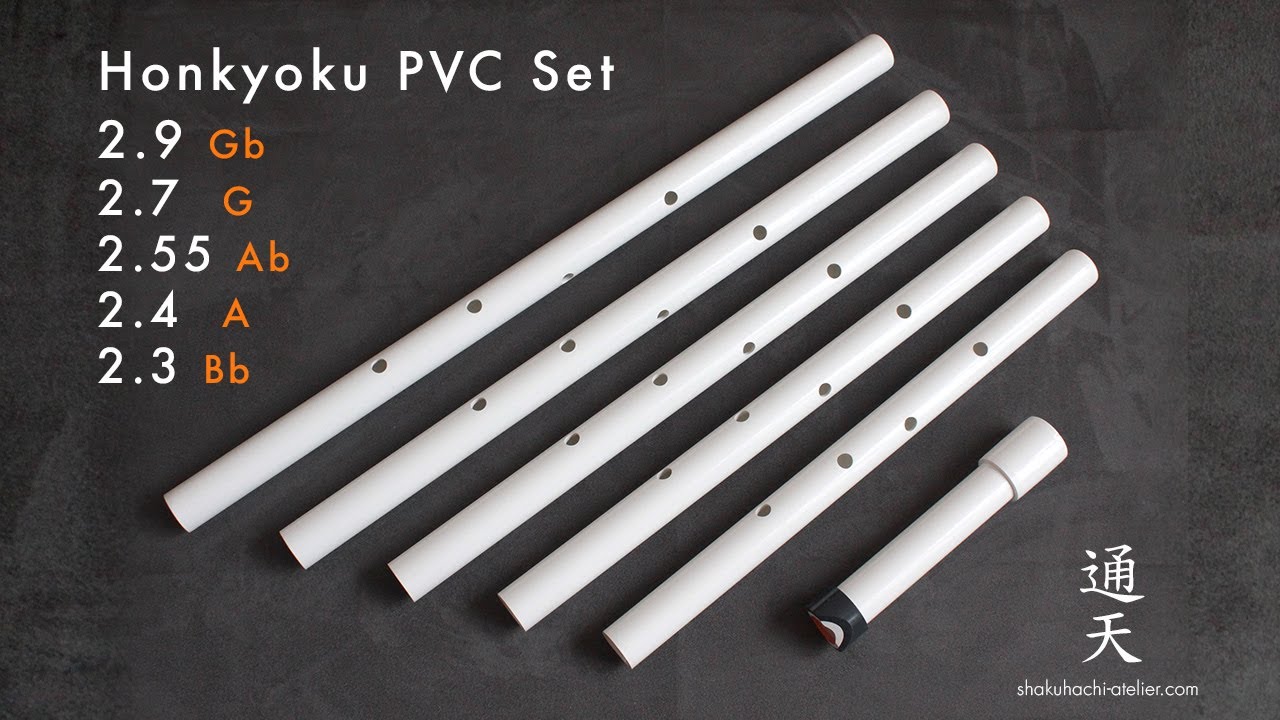 PVC honkyoku shakuhachi set YouTube