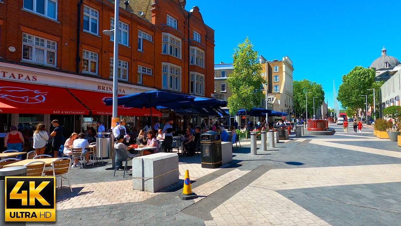 Sunny London Walk ☀️ - 4K (South Kensington, Exhibition Road, Hyde Park)