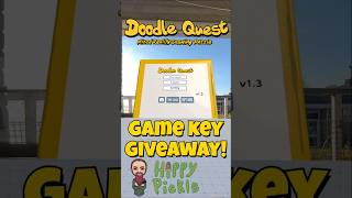 Game key #giveaway for the #quest #shorts #shortvideo #mixedreality #doodlequest