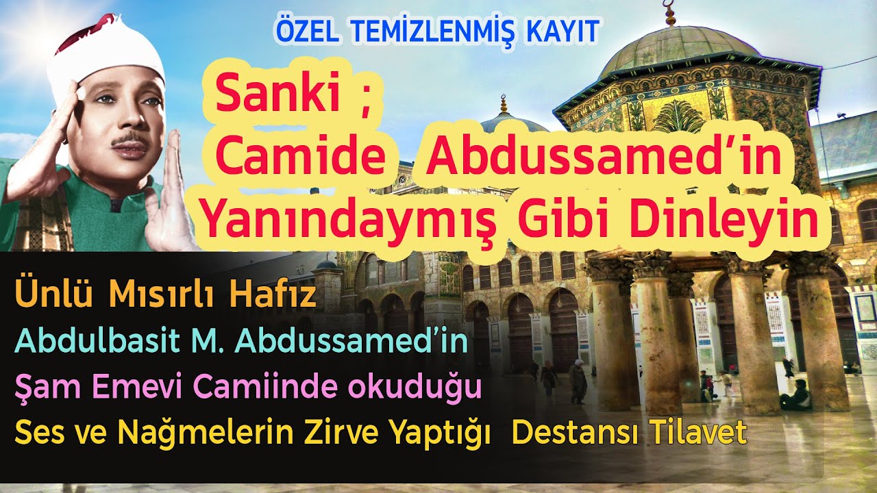 Özgürleşen Şam ve Emevi Camii Şerefine