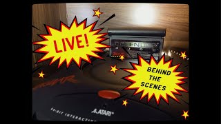 Atari Day LIVE - Defender 2000 Atari Jaguar Behind the scenes at the Jag Bar