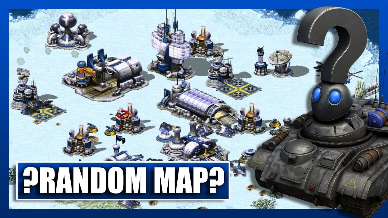 Red Alert 2 | 7 vs 1 In Random Map