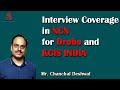 Interview Coverage in || NCN for || Drobo and || KCIS INDIA || Chanchal Deshwal