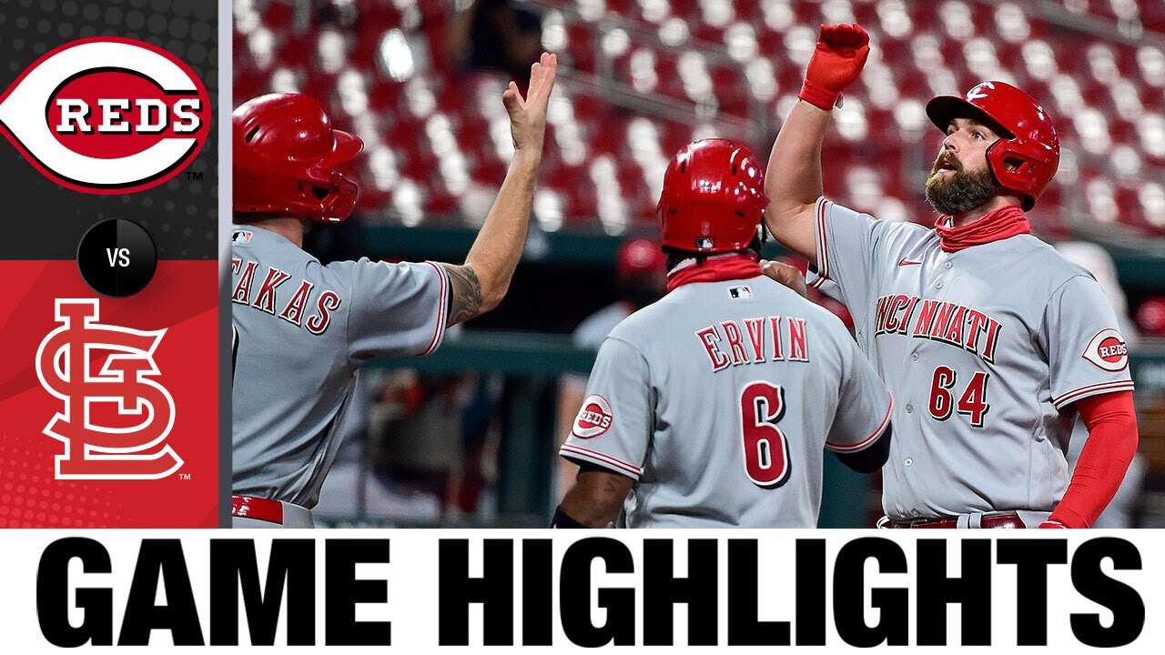Matt Davidson hits a pinch-hit grand slam in 4-2 win | Reds-Cardinals Game Highlights 8/21/20