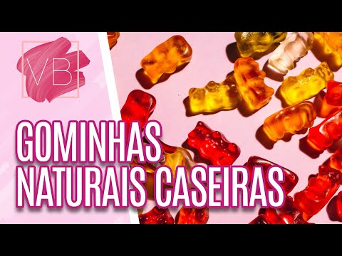 Aprenda a fazer gominhas naturais para diminuir a vontade de comer doce - Você Bonita (16/08/2023)
