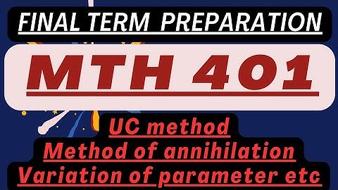 mth401 final term past papers