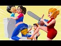 Scary Teacher 3D Baby - Nick and Tani Improperly Eating Chicken | Gluttony and the end