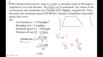 JNTUK IIIEEE UEE PROBLEMS ON TRACTION