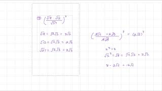 Algebra 2 Radicals Regents Review (Rules, Simplest Form, Rationalizing, Transformations, Graphing)