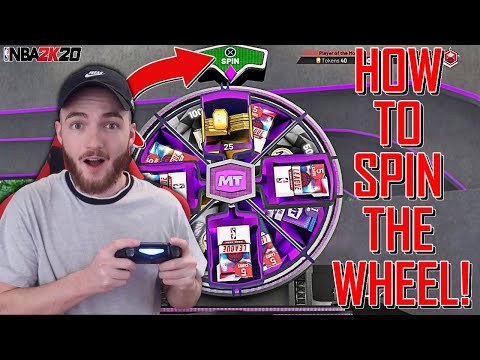 HOW TO SPIN THE WHEEL IN 2K20 MYTEAM! FREE TOKENS, PACKS & MORE! (NBA 2K20 MYTEAM) - 동영상