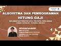 Tugas 2 Tuton 5 - Algoritma & Pemrograman: Program Java Hitung Gaji Karyawan (If, Switch, Scanner)