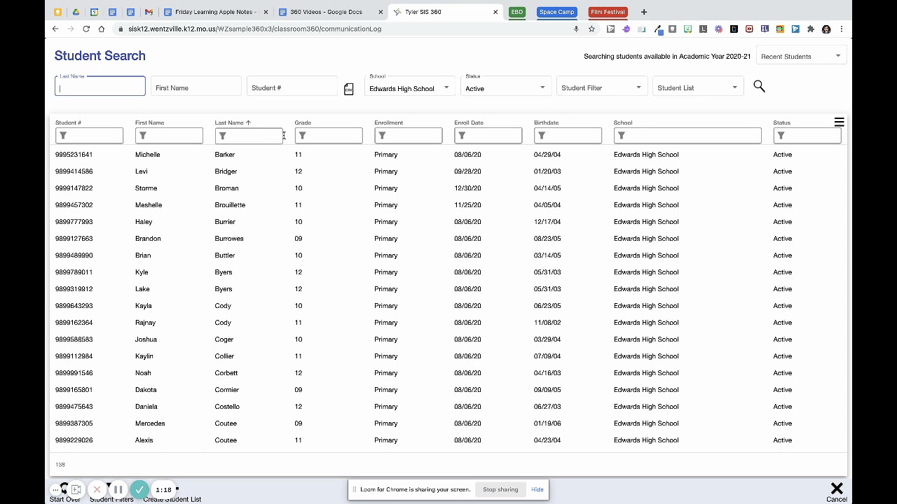 tyler-sis-360-communication-log-youtube