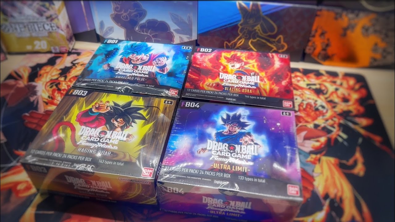 PESIAMO UN BOX DI DRAGON BALL CARD GAME FUSION WORLD FB01 AWAKENED PULSE (ISCRIVETEVI AL CANALE)
