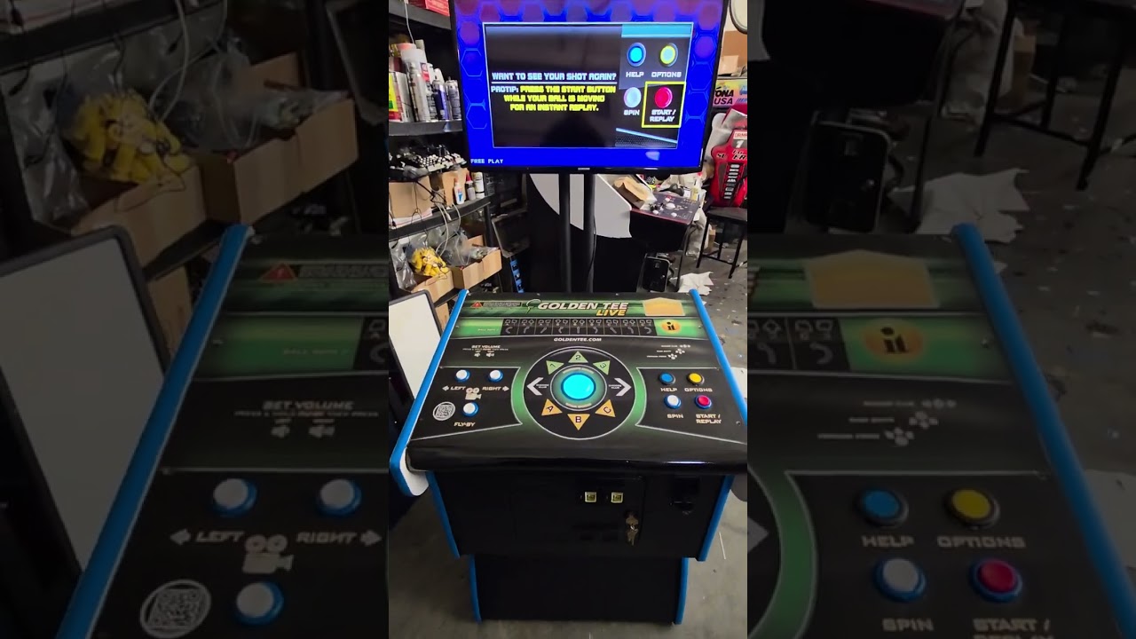 2024 Golden Tee ready to go to Holden Beach property.