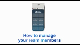 Capitec | Print card machine | How to manage team members