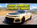 Highly Modified Hennessey Exorcist Camaro ZL1 in Forza Horizon 5