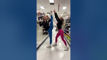How gymnasts shop in Target… 👀🤸🏼‍♂️
