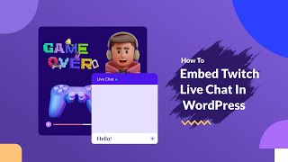 How To Embed Twitch Live Chat In WordPress Using EmbedPress? screenshot 4