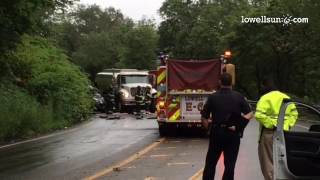 Fatal crash on Route 110 in Lowell between Hunts Falls and Duck Island. Avoid the area for the next