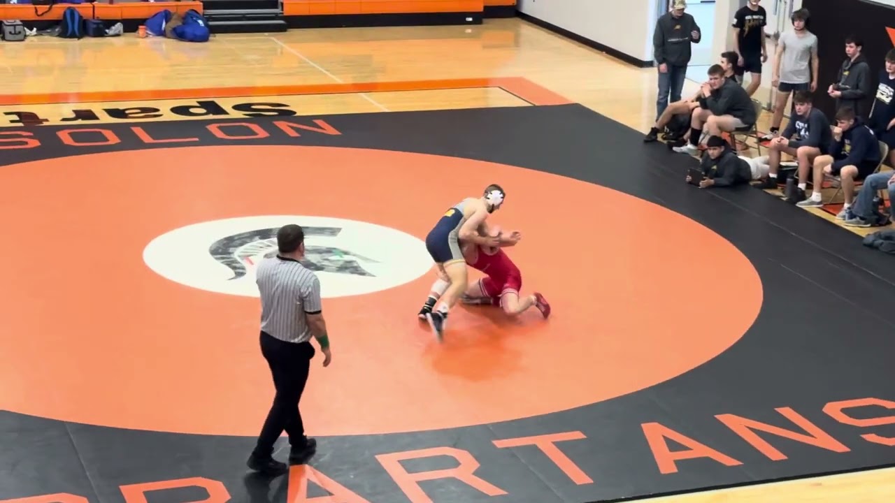 January 3, 2026 - NH Varsity at Solon Duals - Match 4