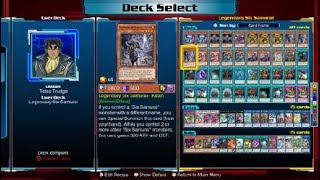 yugioh legacy of the duelist six samurai deck Yu-Gi-Oh! Legacy of the Duelist : Link Evolution Legendary Six Samurai Deck  2021