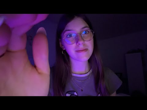 Lofi ASMR to help you fall asleep faster☁️🎀🫧Soft spoken & whispering(haircut,hand movements,tapping)