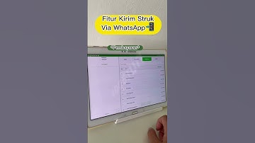 Fitur Kirim Struk Via Whatsapp / Email